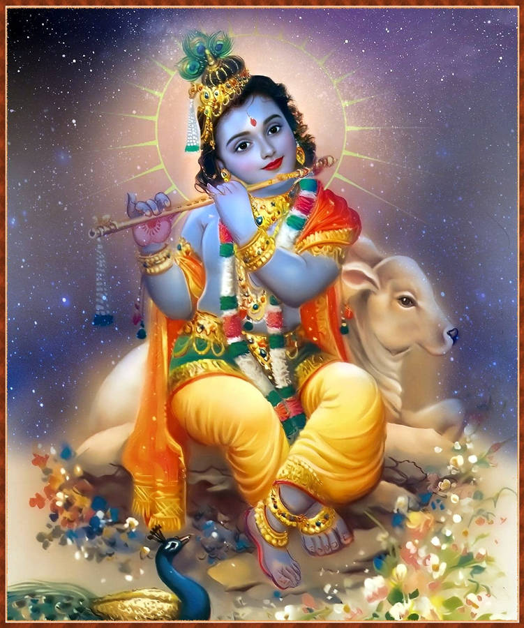 Lord Krishna 3d Wallpaper