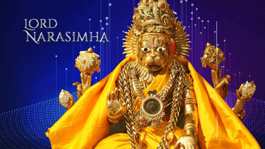 100+] Lord Narasimha Wallpapers | Wallpapers.com
