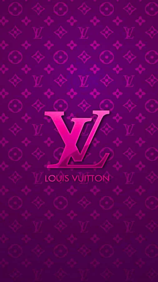 Louis Vuitton Paars Achtergrond