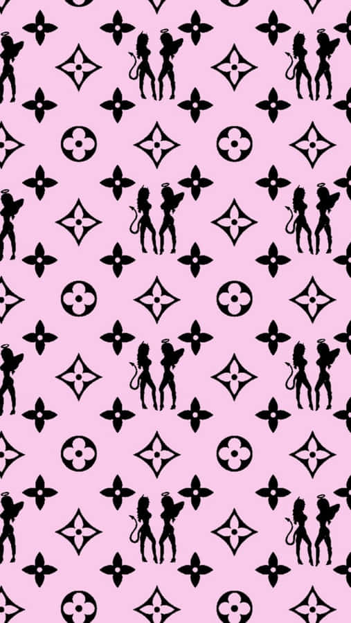 Louis Vuitton Pink Wallpaper