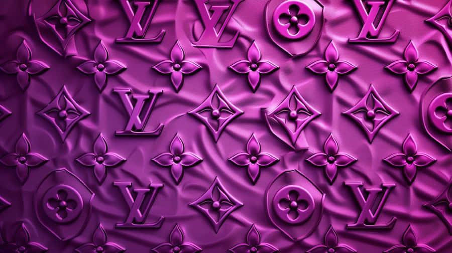 Louis Vuitton Ungu Wallpaper