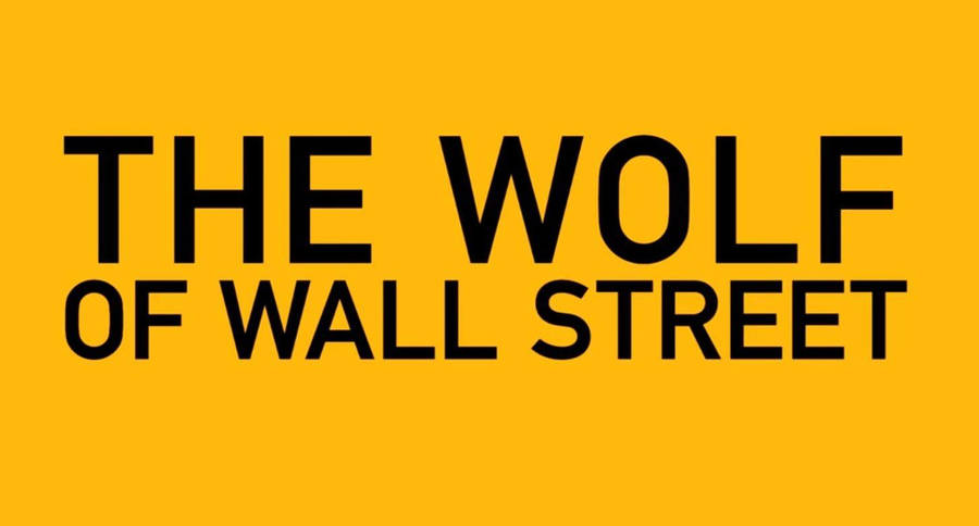 Loup De Wall Street Fond d'écran