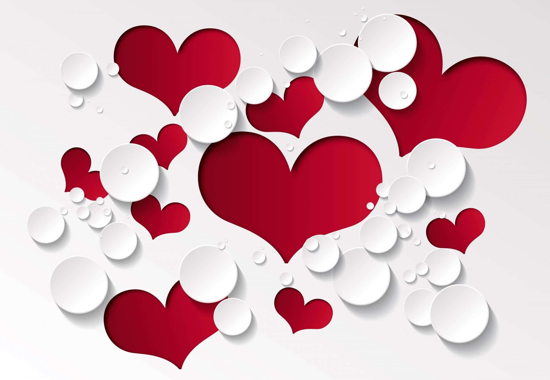 Love Heart Background Wallpaper