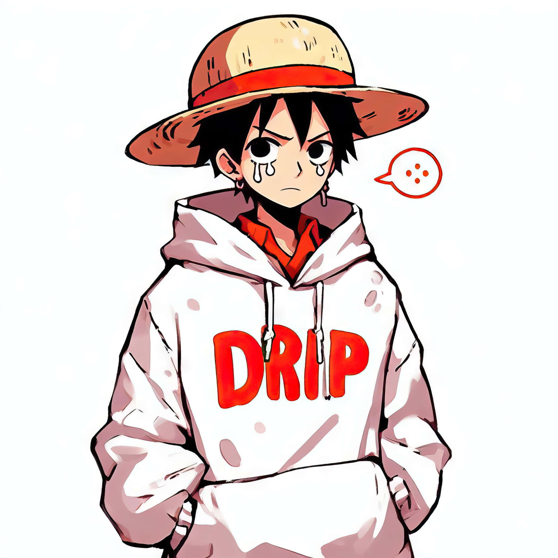 Luffy Drip Achtergrond