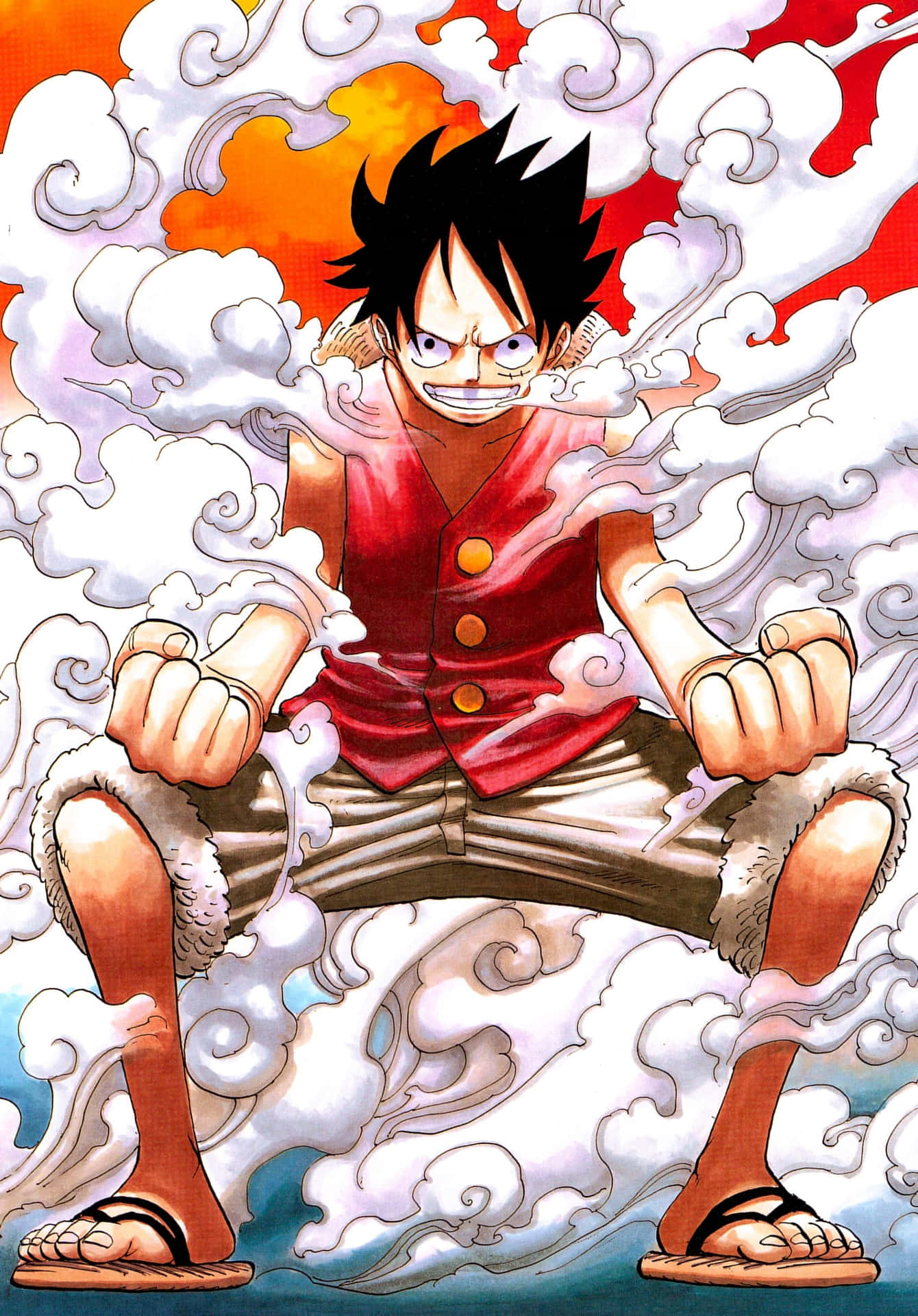 Luffy Gear 5 Wallpaper