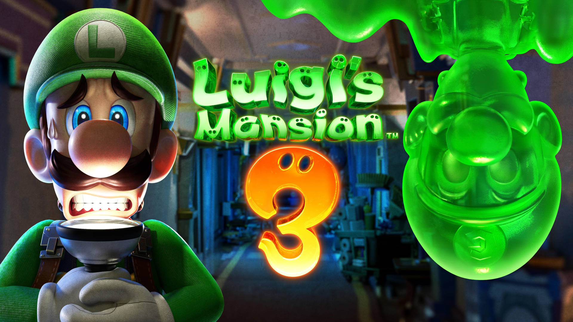 Luigi's Mansion 3 Background Wallpaper