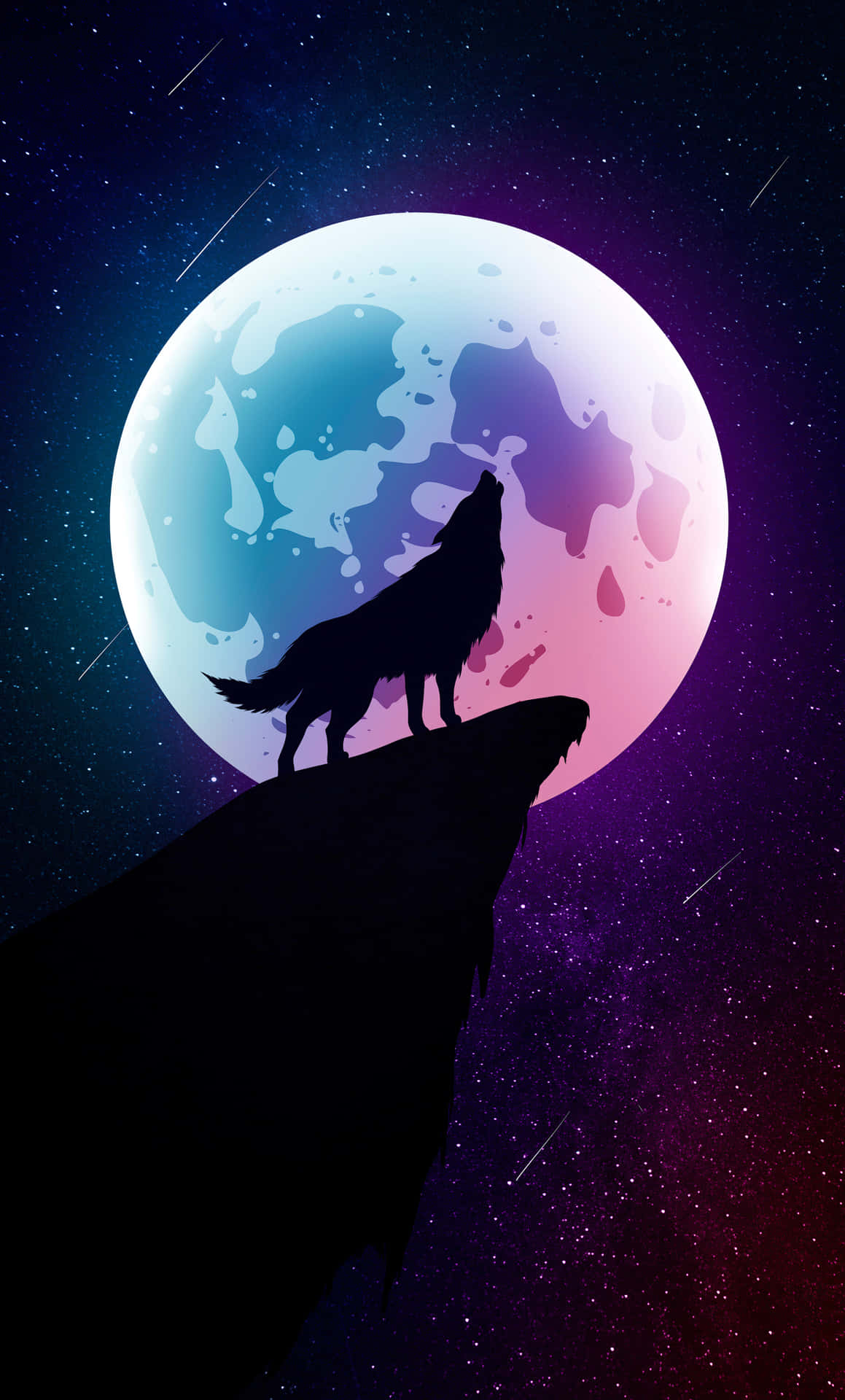 Luna De Lobo Fondo de pantalla