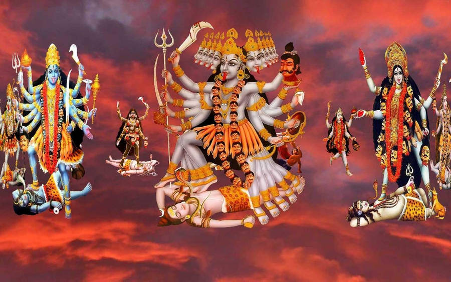 Maa Kali Hintergrundbilder