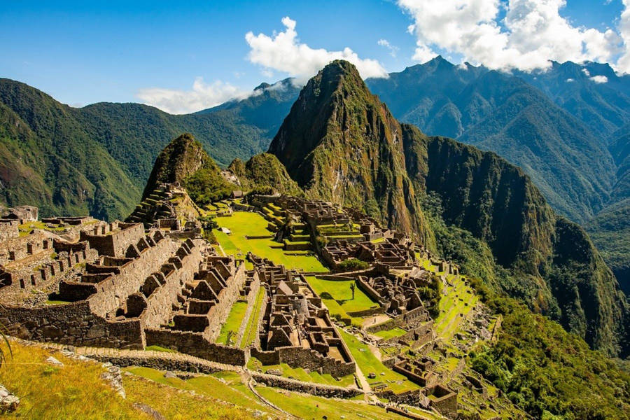 Machu Picchu Bakgrunnsbildet