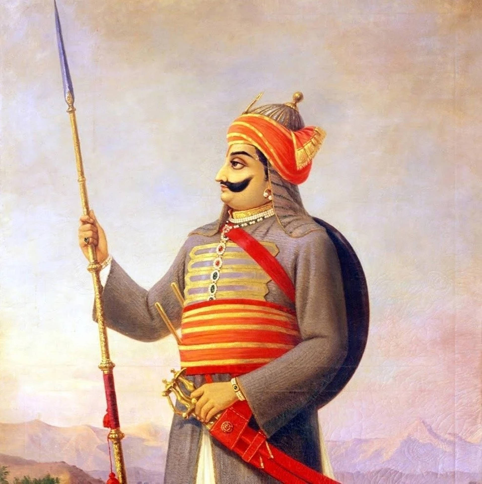 Maharana Pratap 4k Bakgrunnsbildet