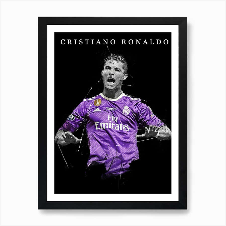 Maillot De Ronaldo Violet Fond d'écran