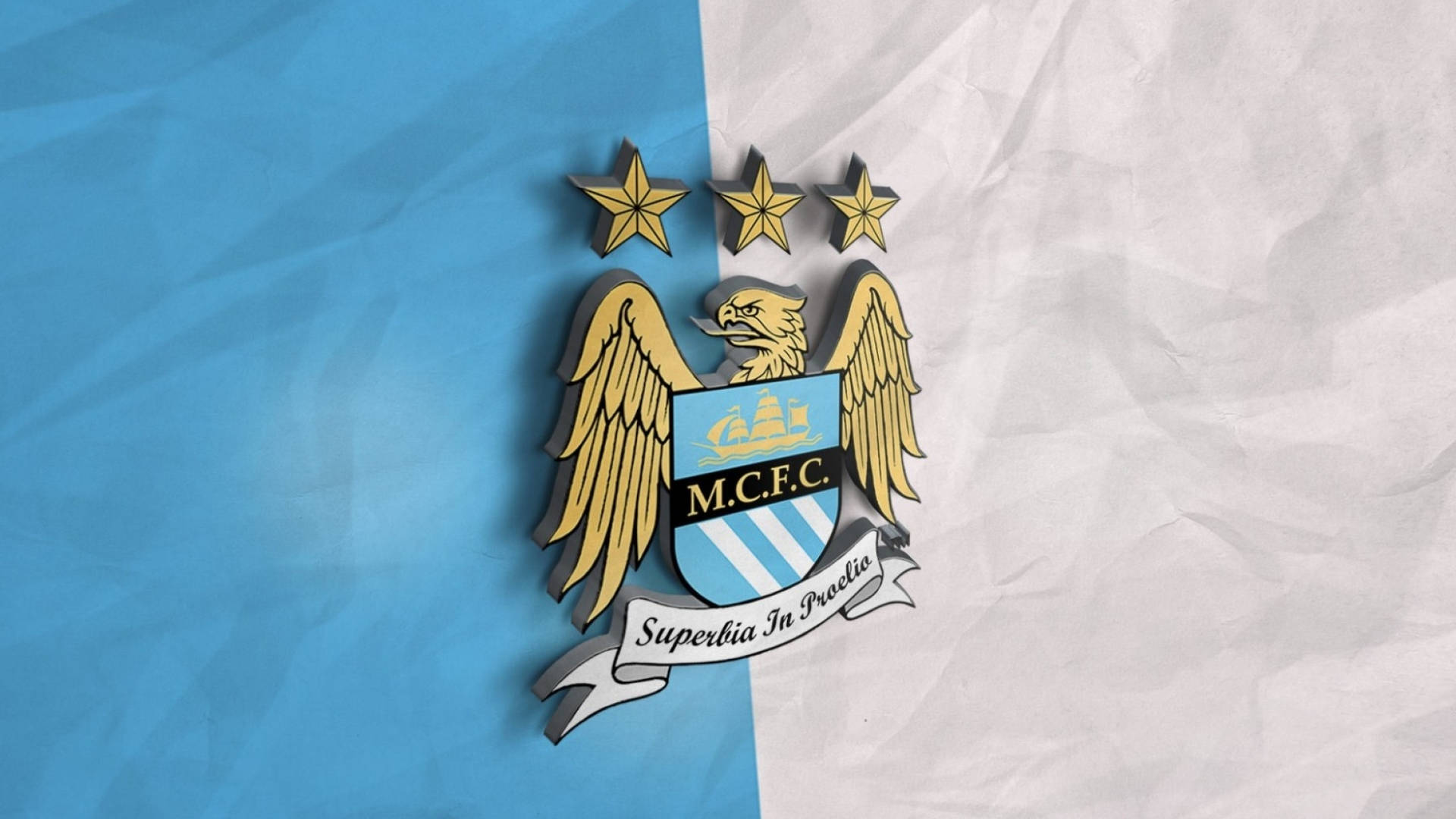 Manchester City-logotyp Wallpaper