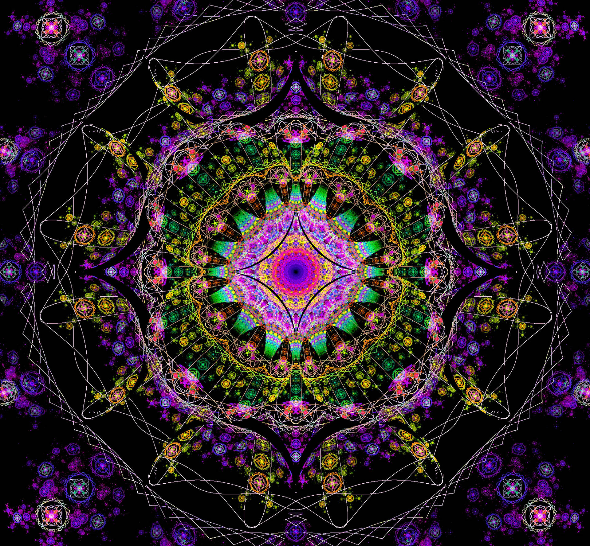 Mandala Taustakuva