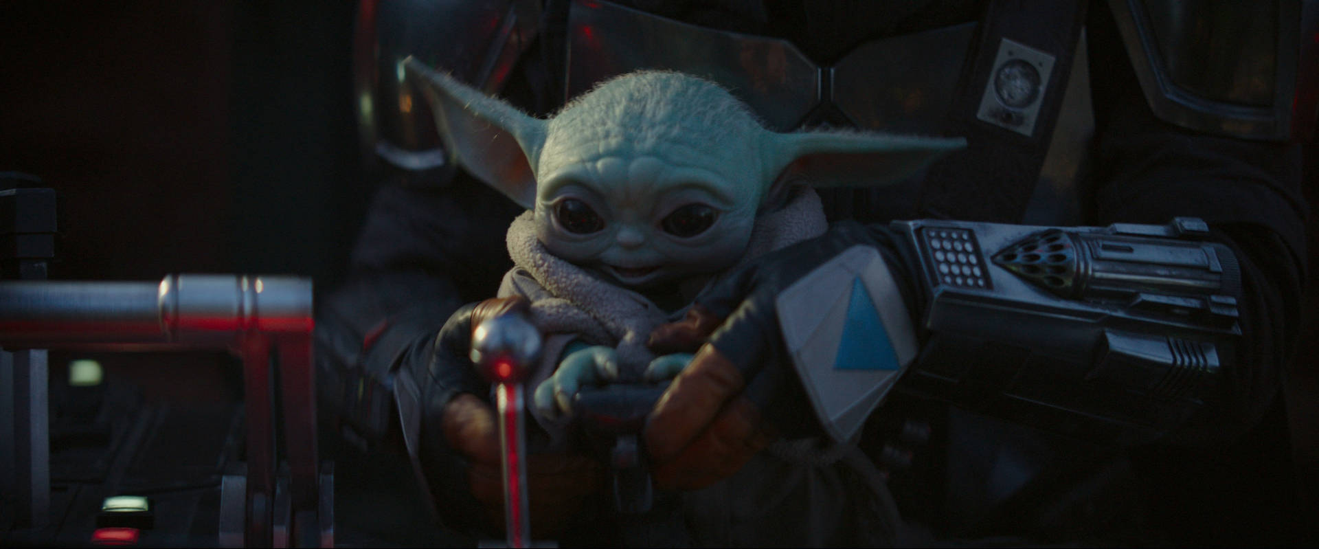 Mandalorien Et Bébé Yoda Fond d'écran