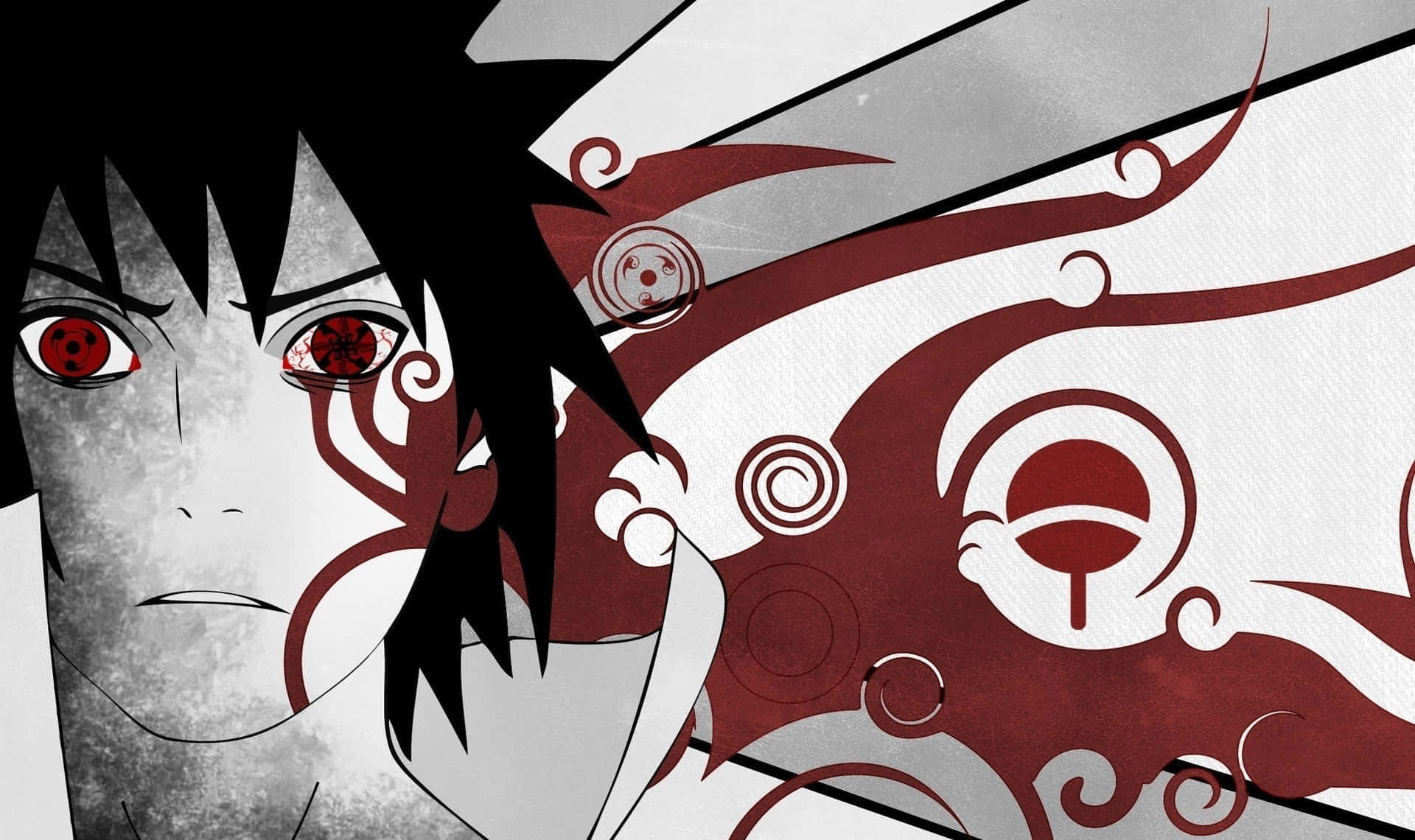 Mangekyou Sharingan Achtergrond