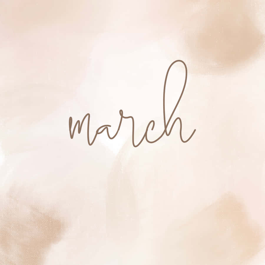 March Aesthetic Wallpaper