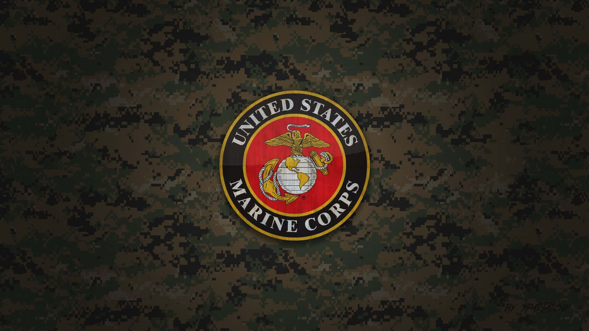 usmc sniper logo wallpaper