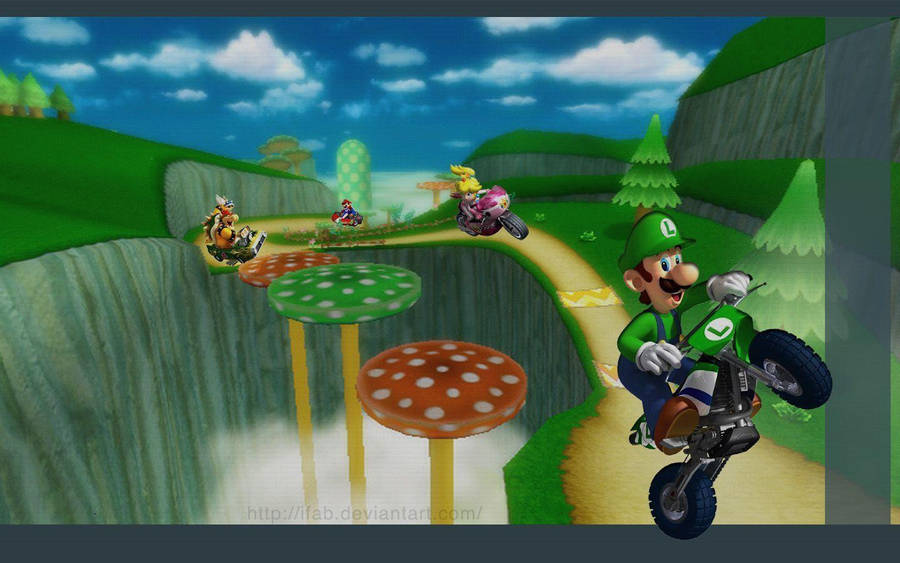 Mario Kart Wii Hintergrund