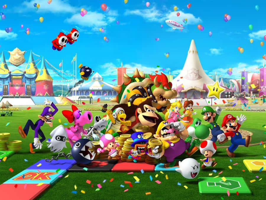 Mario Party Fondo de pantalla
