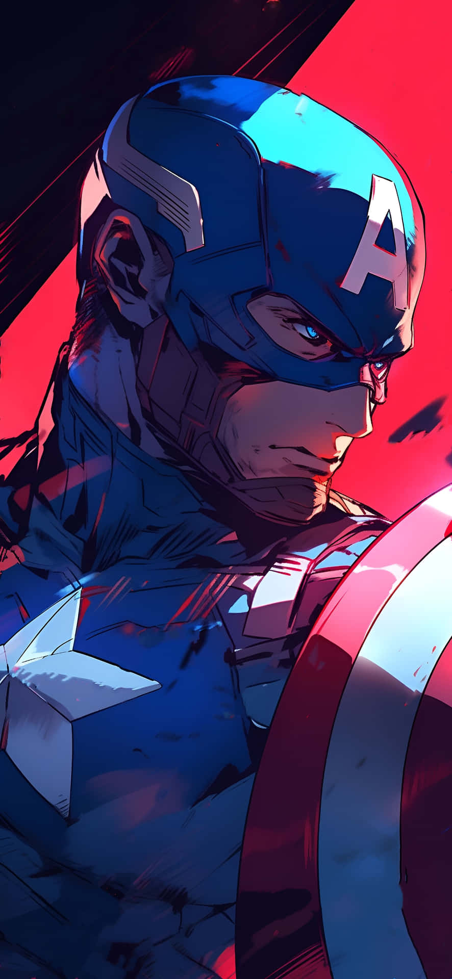 Marvel Captain America Iphone Wallpaper