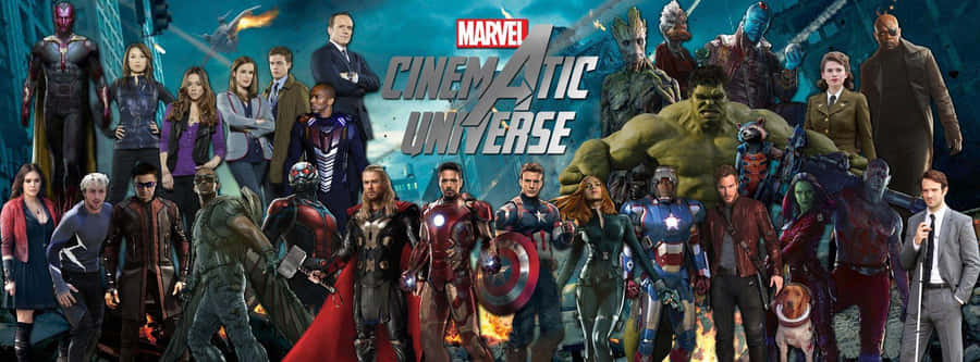 Marvel Universe Background Wallpaper