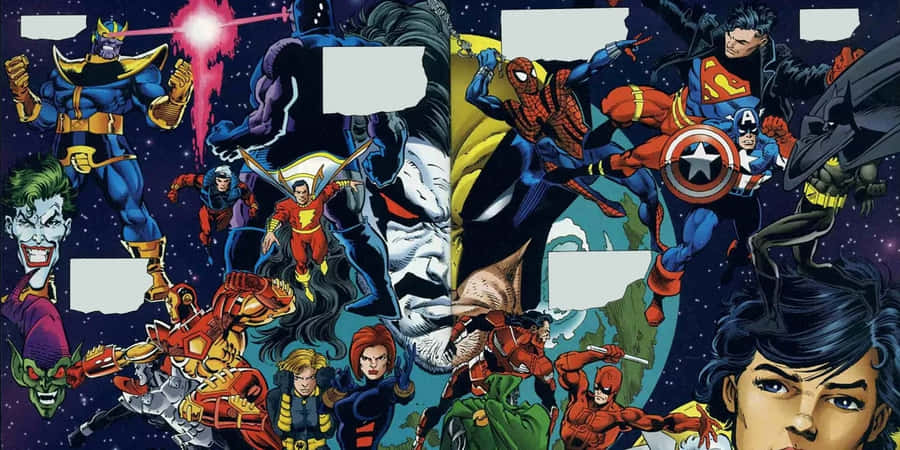 Marvel Vs Dc Universe Wallpaper