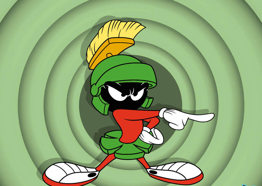 Marvin The Martian Background Wallpaper