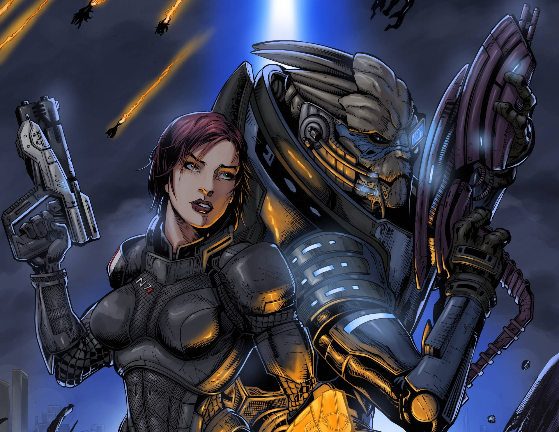 Mass Effect 4k Wallpaper