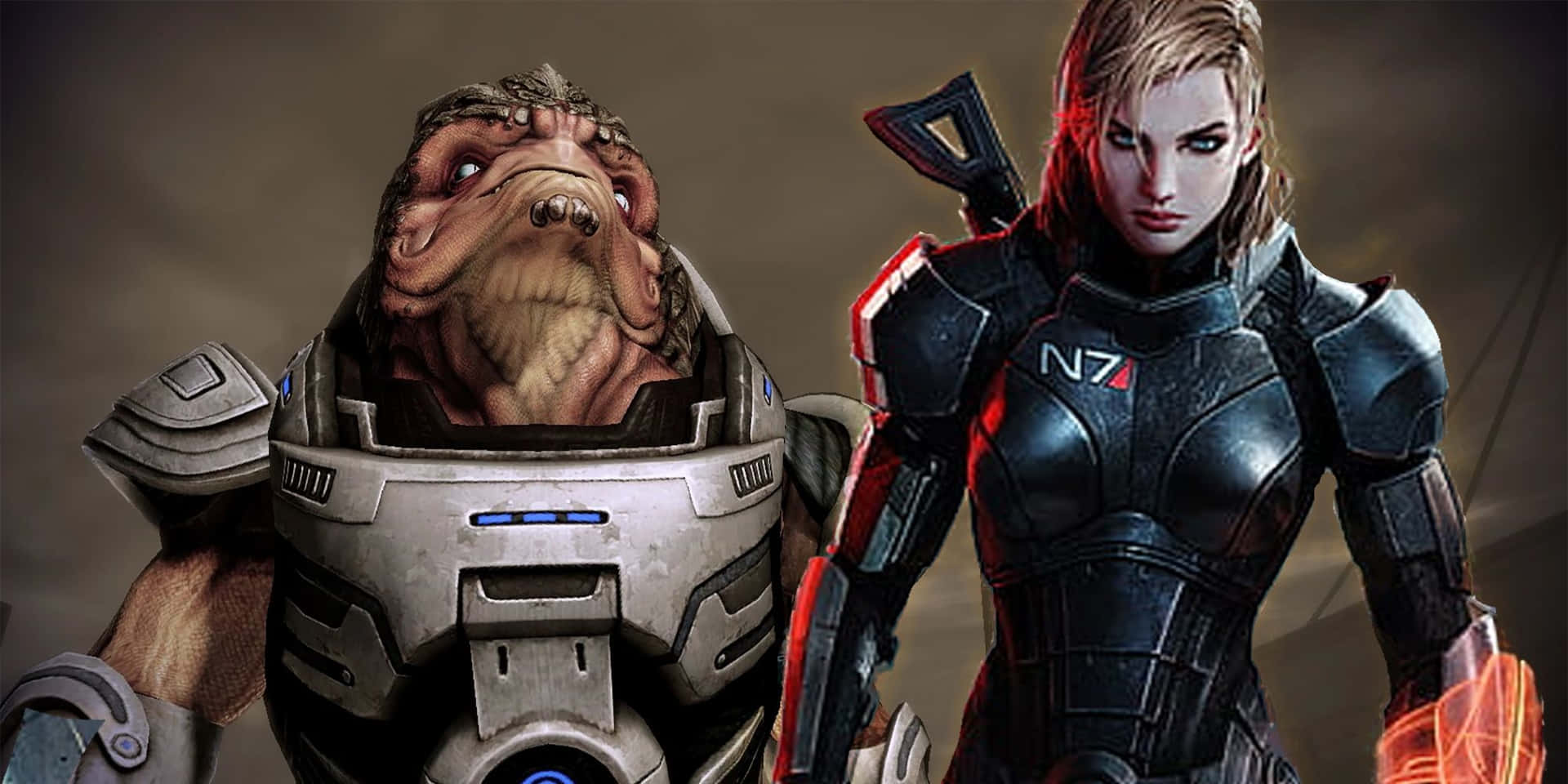 Mass Effect Grunt Taustakuva