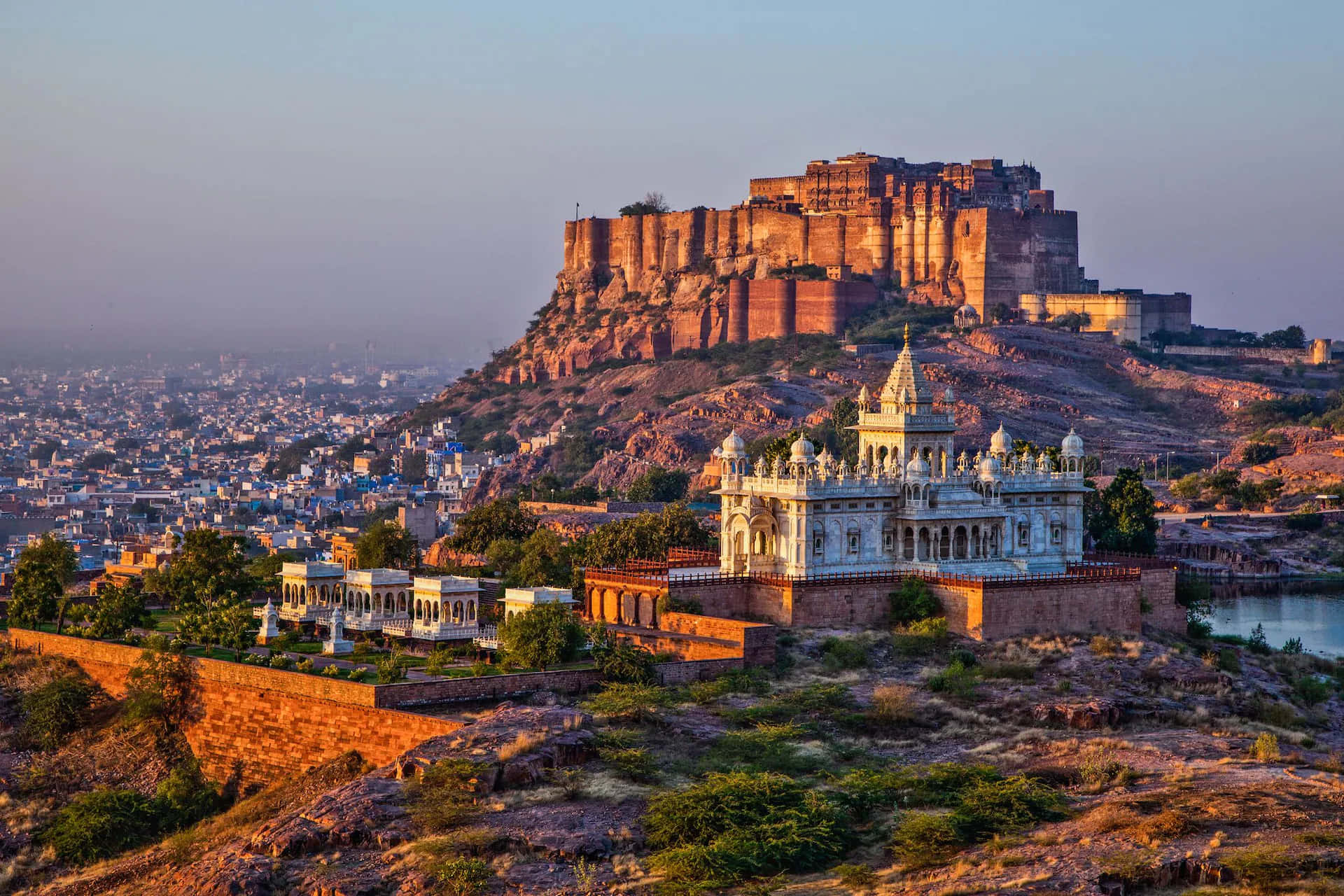 Mehrangarh Fort Achtergrond