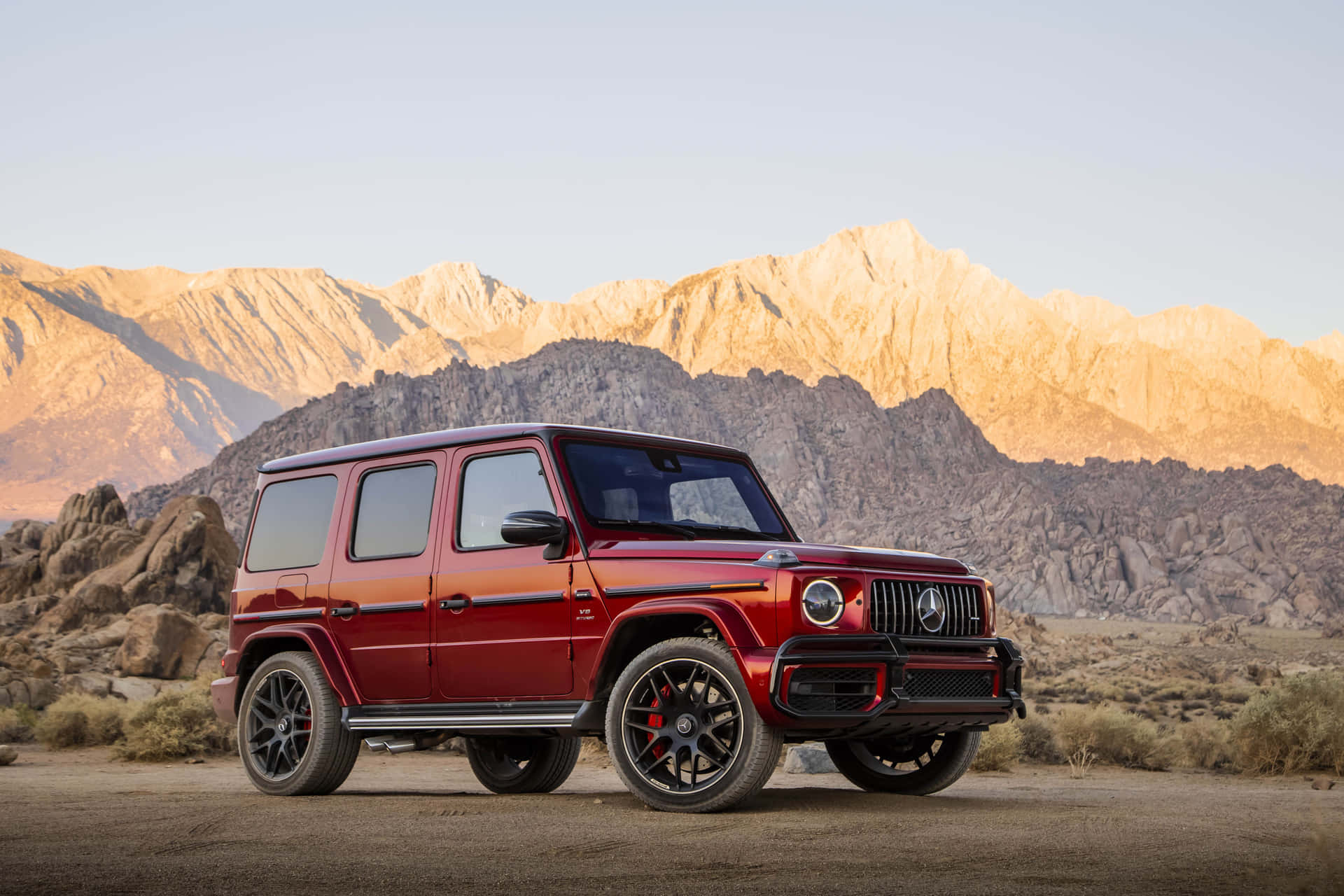 Mercedes G63 Bakgrunnsbildet