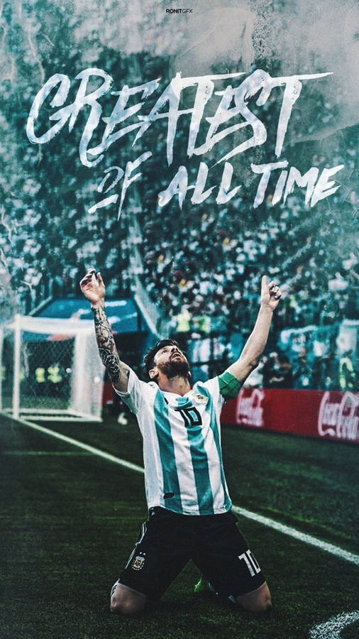 Argentina iPhone Messi Wallpapers  Wallpaper Cave