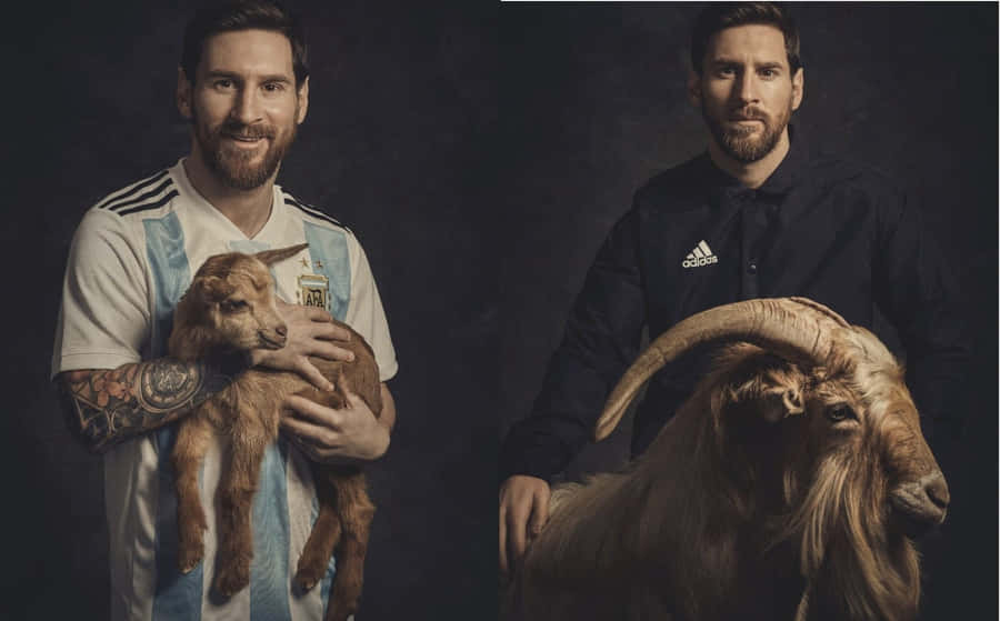 Messi Goat Wallpaper