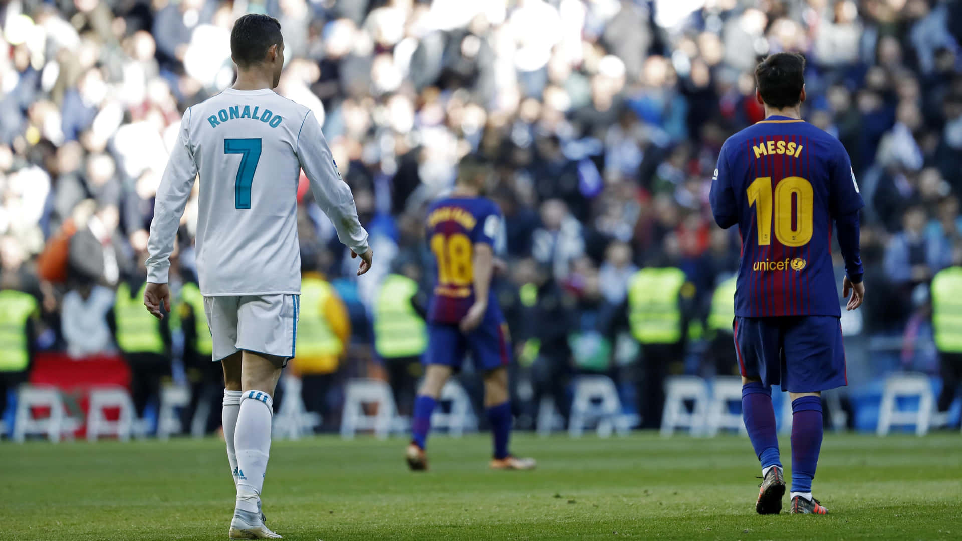 Messi Vs Ronaldo Fond d'écran