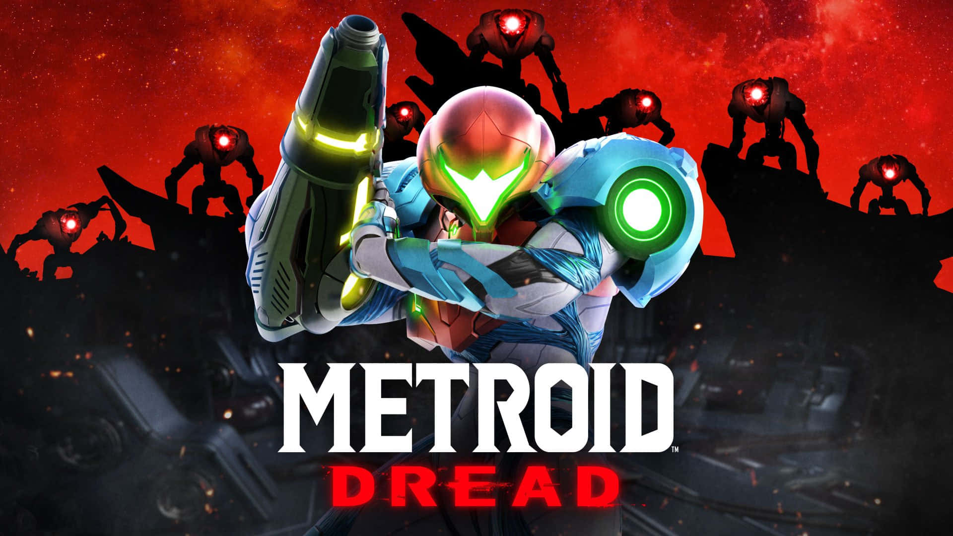 Metroid Dread Background Wallpaper