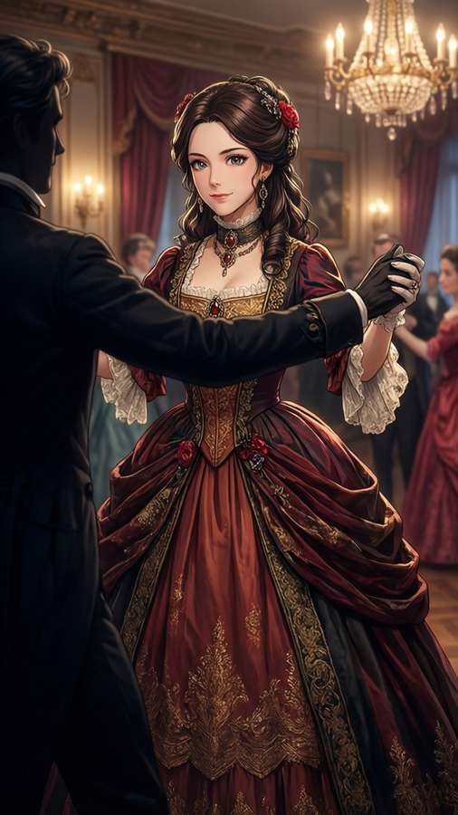 Mey-rin dancing elegantly at a Victorian ball. — Mey-rin Picture
