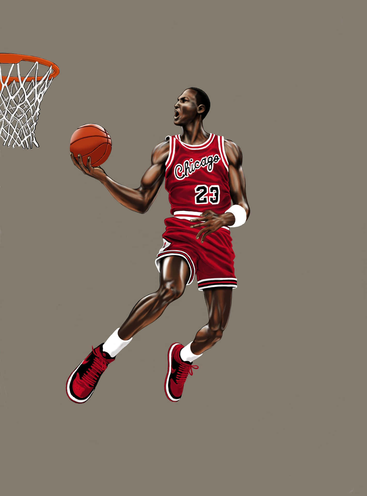 Michael Jordan Dunk Achtergrond