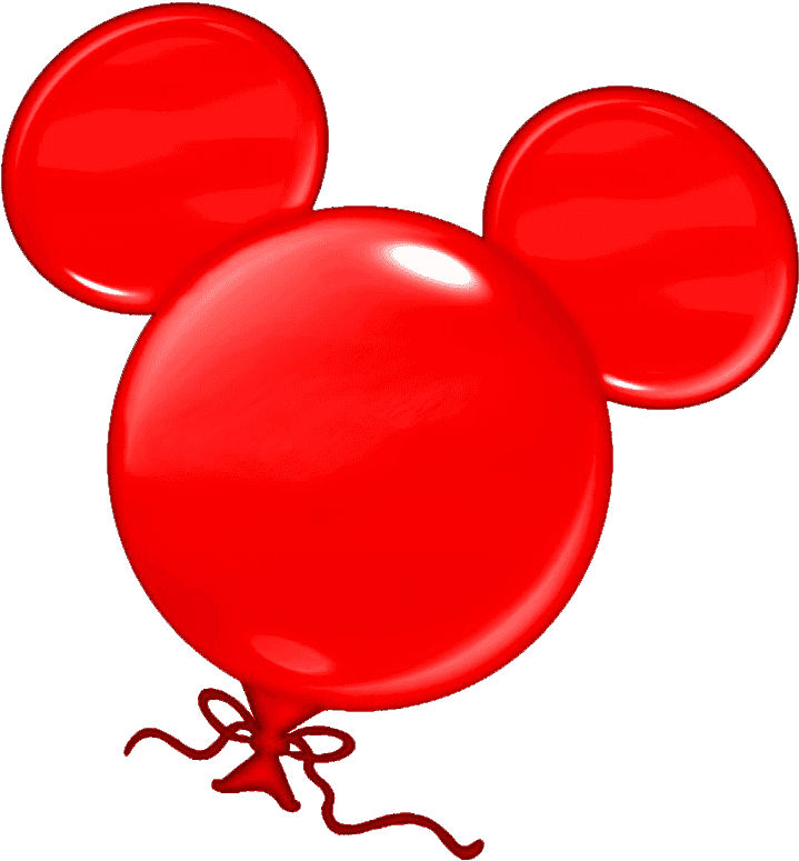 Mickey Mouse Balloon Svg SVG