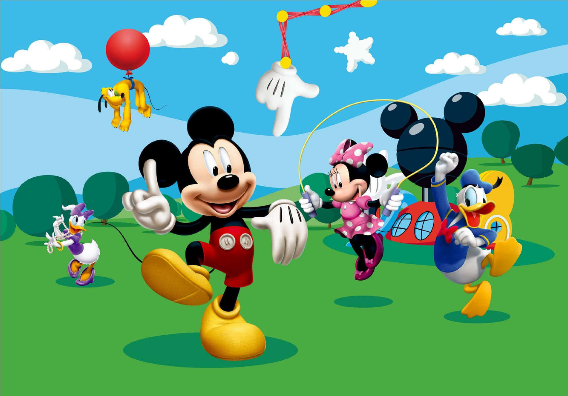 Mickey Mouse Home Wallpaper