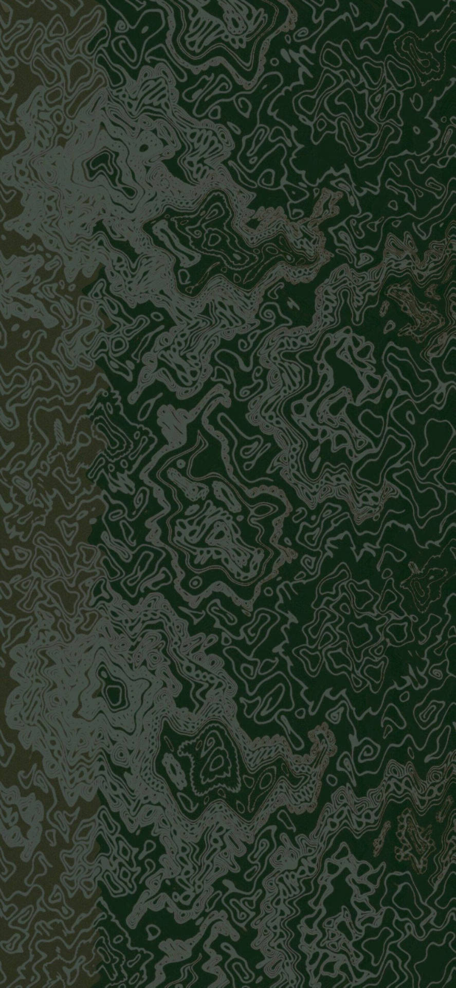 Midnatt Grön Wallpaper