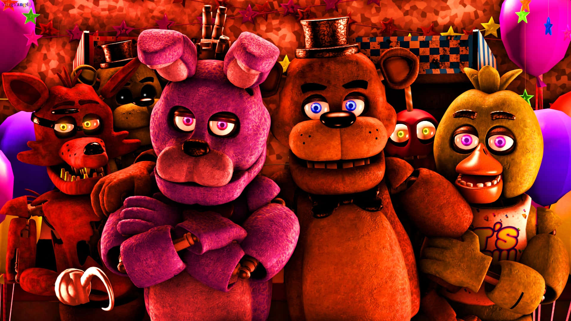 Mignon Fnaf Fond d'écran