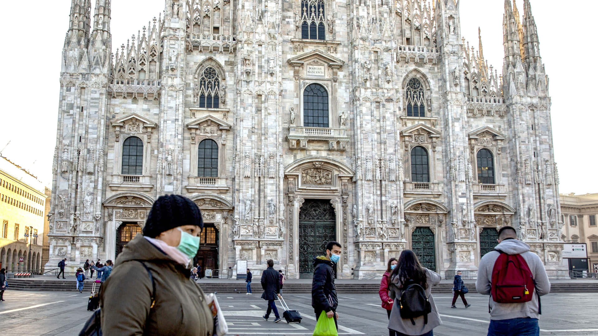 Milan Cathedral Achtergrond