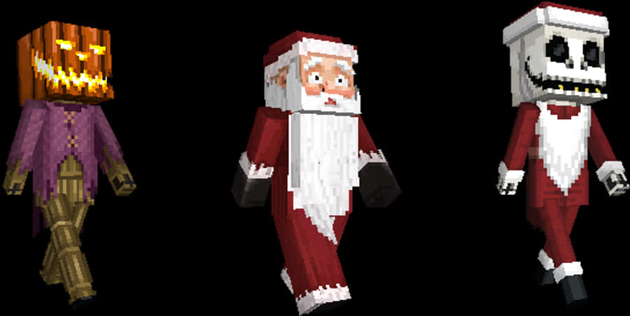 Minecraft Characters Png