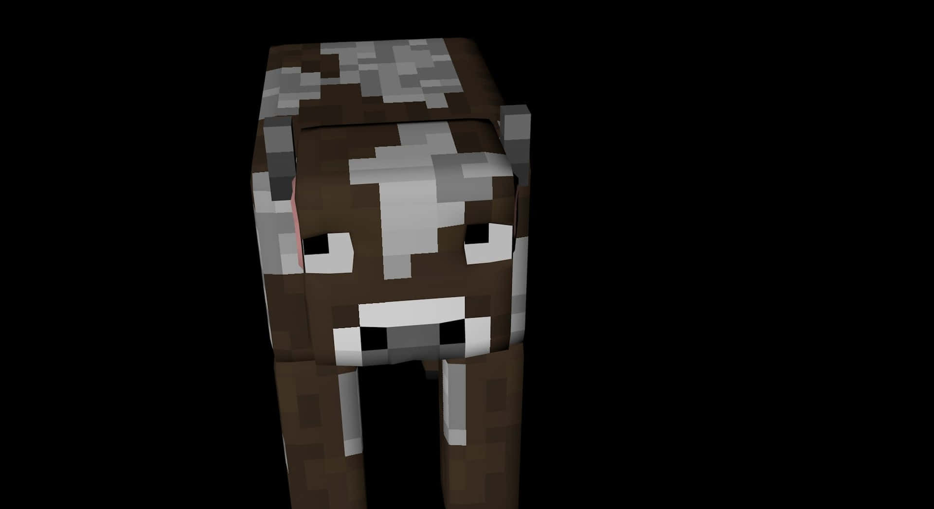 Minecraft Vache Fond d'écran