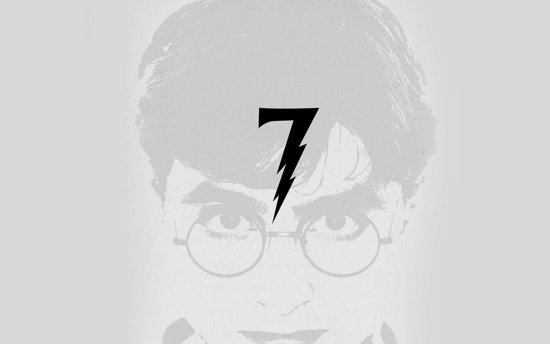 Minimalistisch Harry Potter Achtergrond