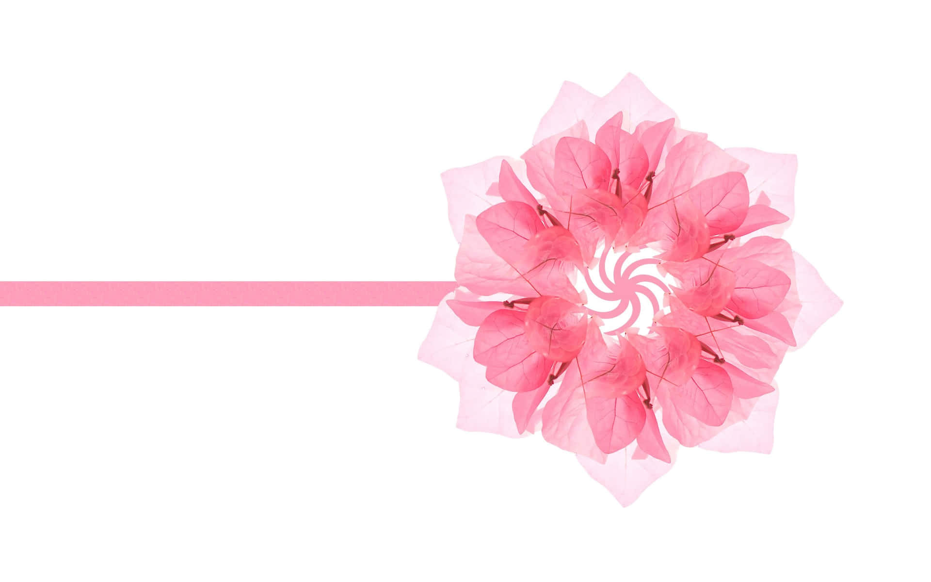 Minimalistische Blume Wallpaper