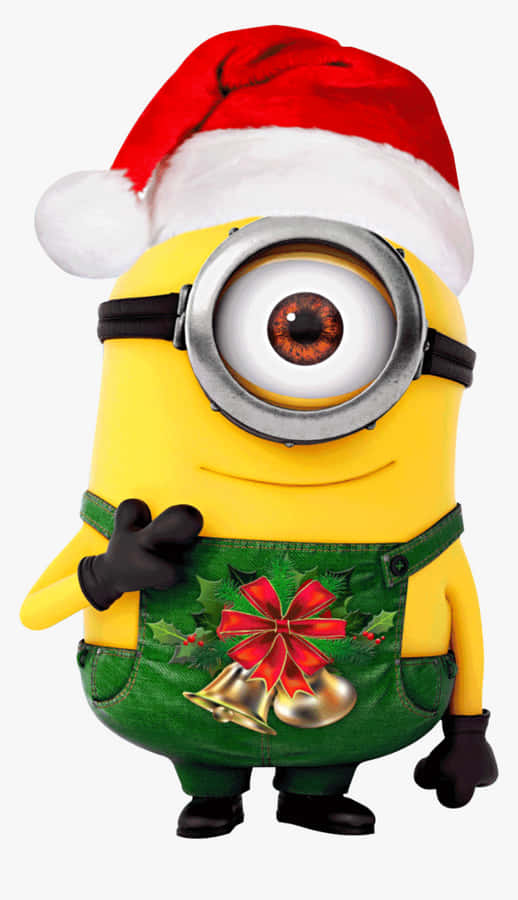 Minion Kerstmis Achtergrond