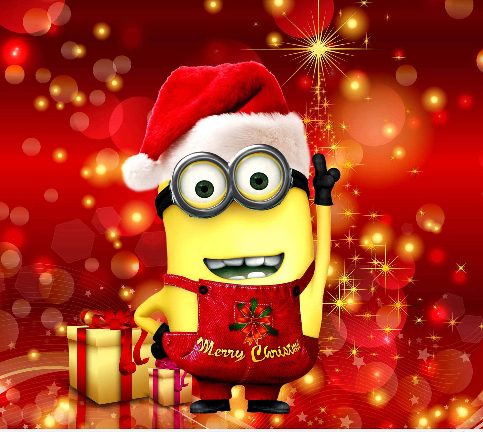 Minion Noël Fond d'écran