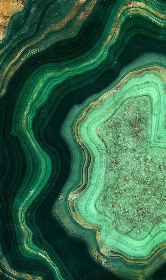 Mint Grön Marmor Wallpaper