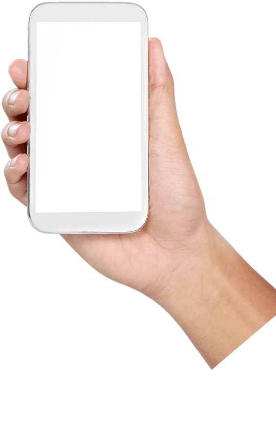 Mobile In Hand Png